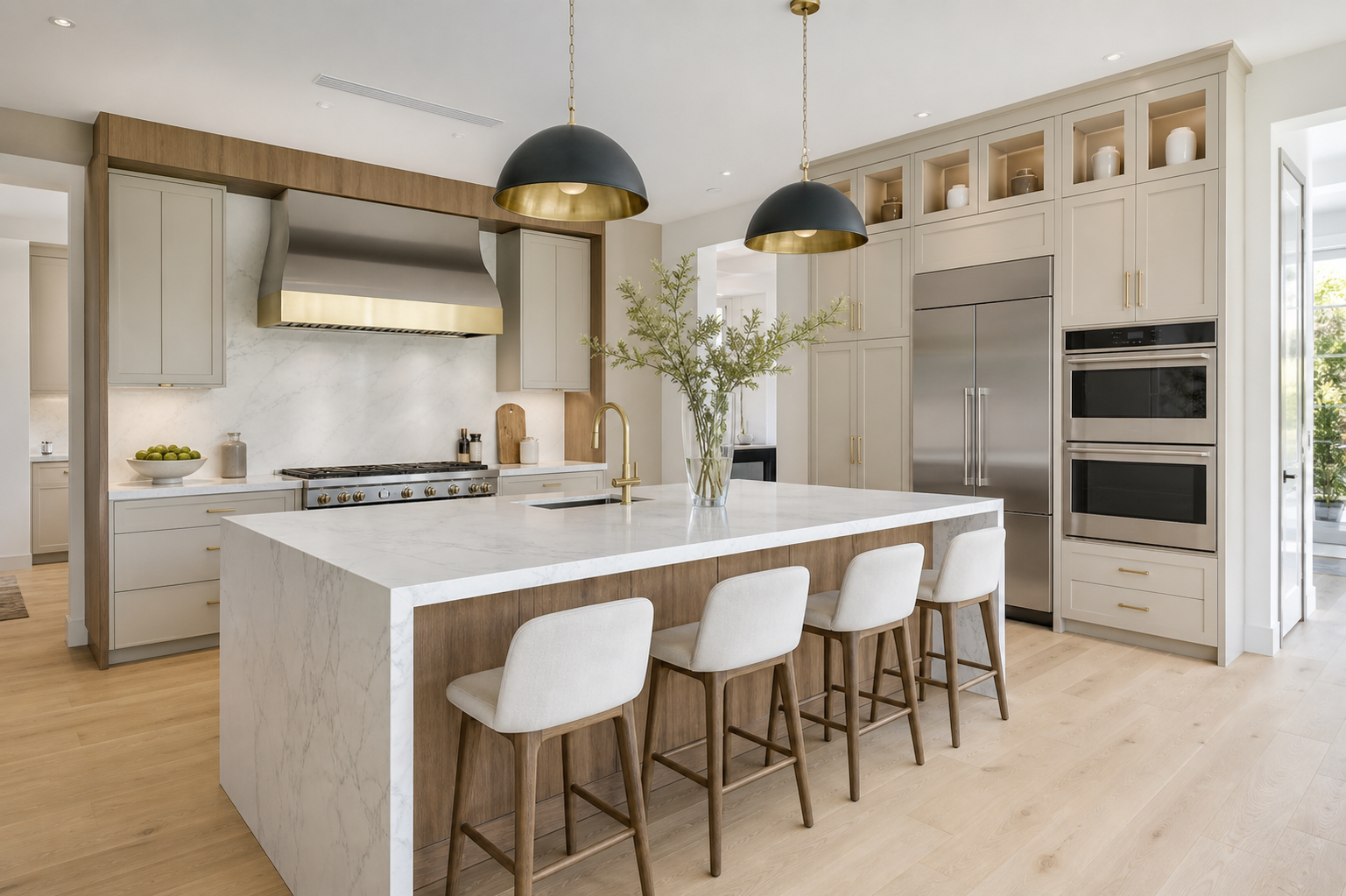 Cucina moderna di lusso