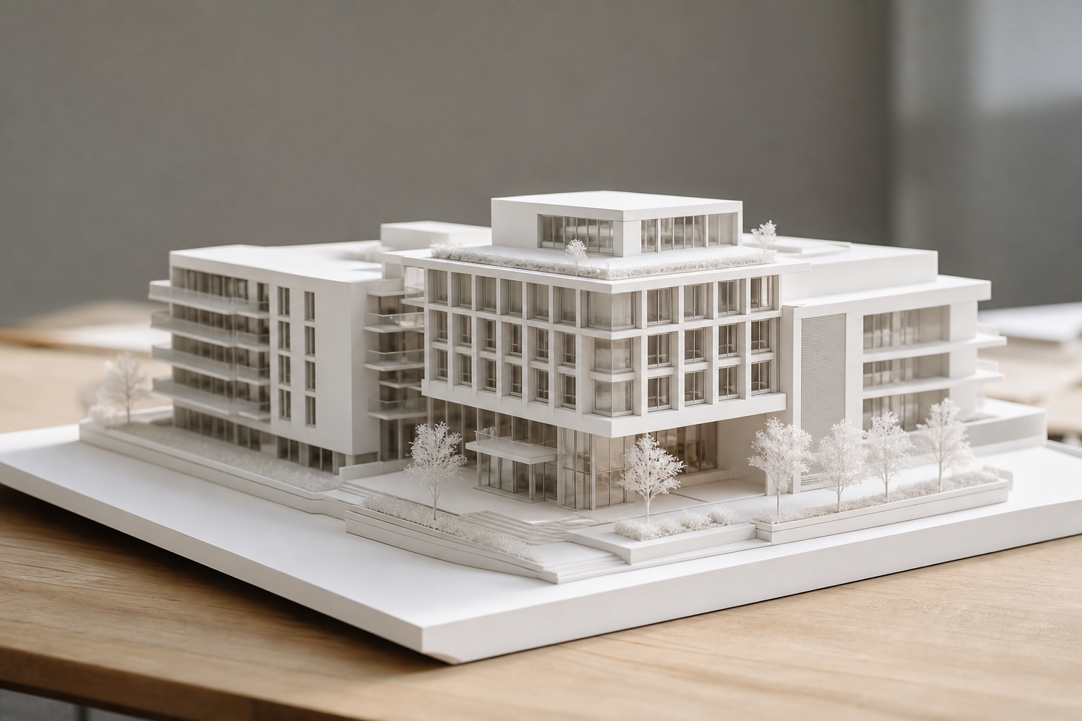 Modello architettonico di un edificio